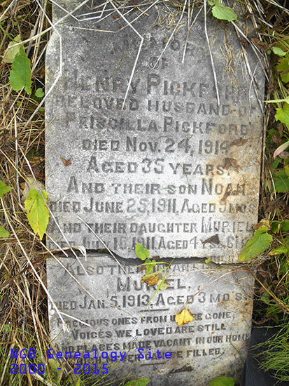 Hernry, Noah & Muriel Peckford