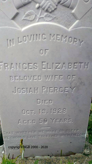 Frances Elizabeth Piercey