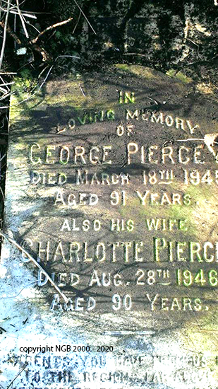 George & Charlotte Piercey