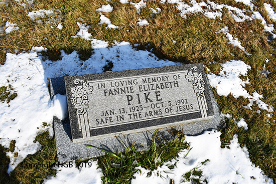 Fannie Elizabeth Pike