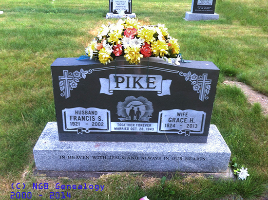 Francis S. * Grace H. Pike
