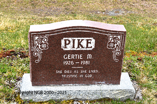 Gertie M. Pike