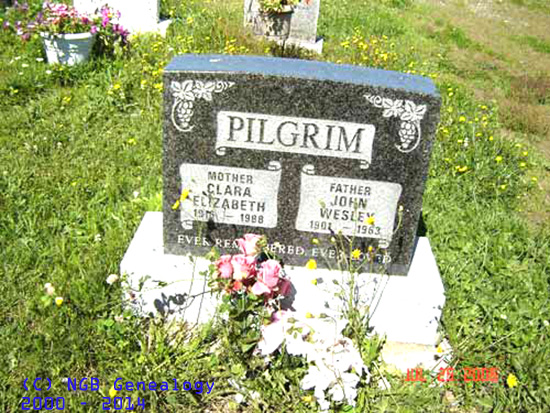 Clara Elizabeth & John Wesley Pilgrim