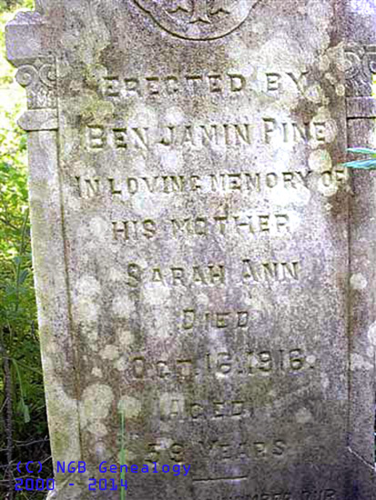 Sarah Ann Pine