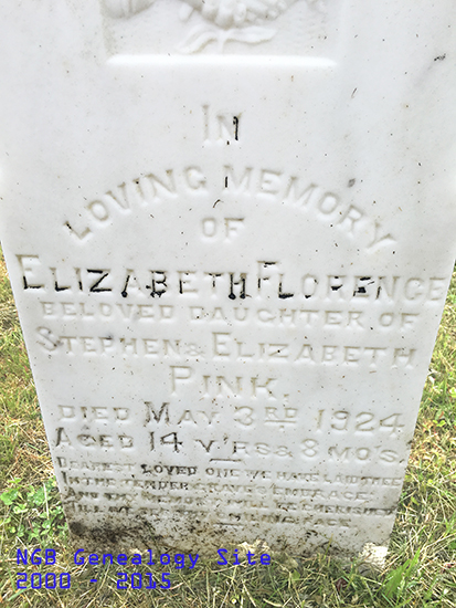 Elizabeth Florence Pink