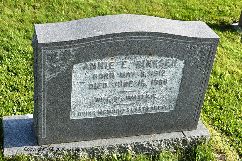 Annie E. Pinksen