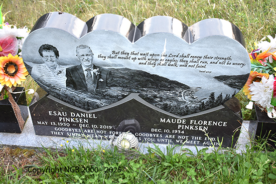 Esau Daniel& Maude Florence Pinksen