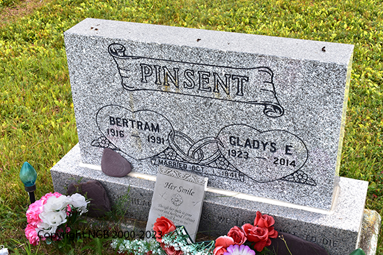 Bertram & Gladys E. Pinsent