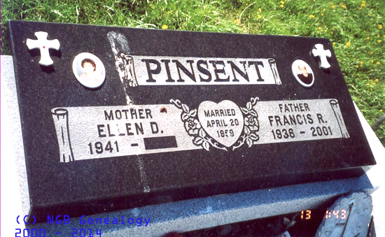 Francis R. & Ellen D.  Pinsent