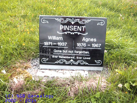 William and Agnes Pinsent
