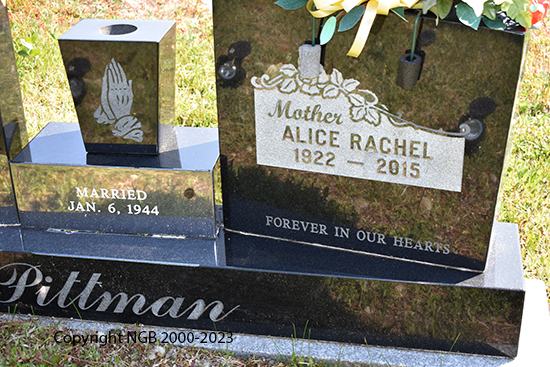 Henry & Alice RAQchel Pittman