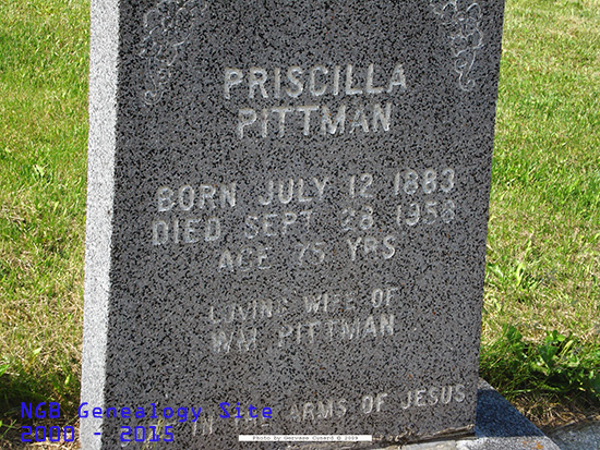 Priscilla Pittman