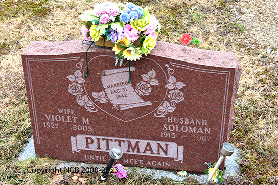 Solomon & Violet Pittman