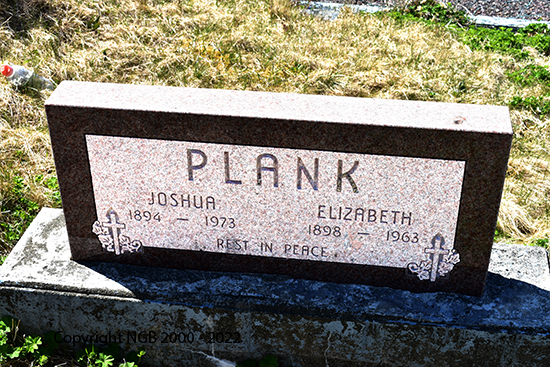 Joshua & Elizabeth Plank