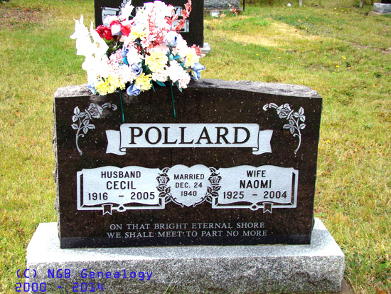 Cecil and Naomi Pollard