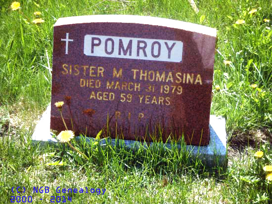 Sr. M. Thomasina Pomroy