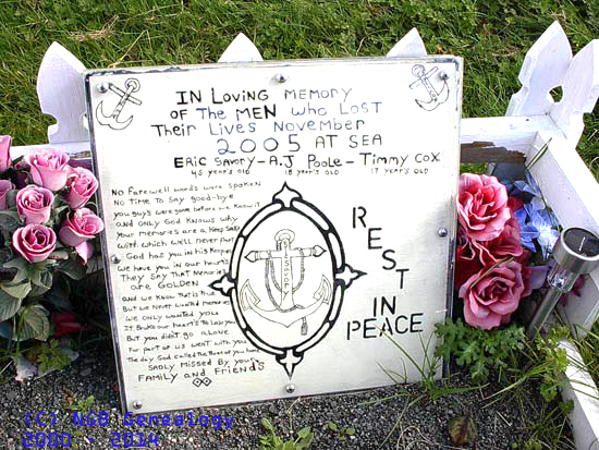 Eric Savoury, A. J. Poole & Timmy Cox