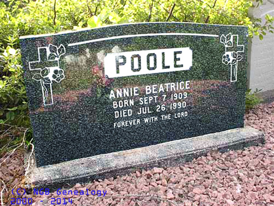 Annie Beatrice Poole