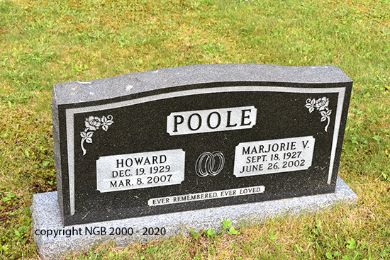 Howard & Marjorie V. Poole