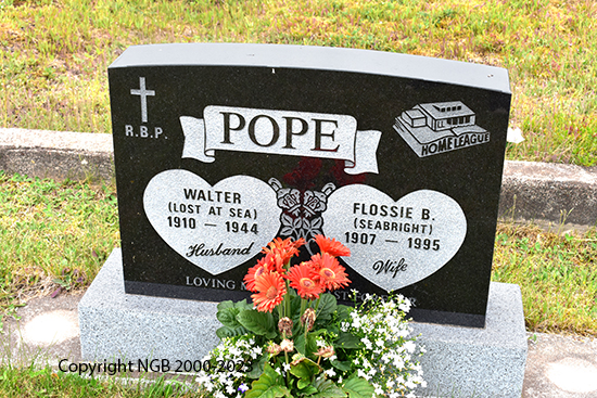 Walter & Flossie Pope