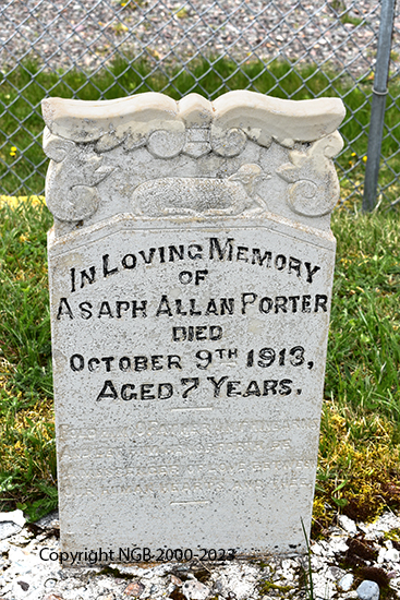 Asaph Allan Porter