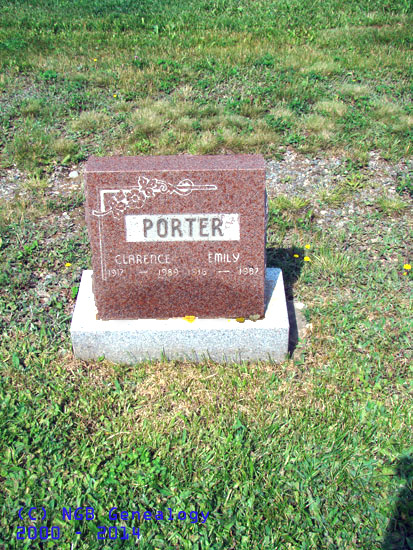 Clarence and Emily Porter