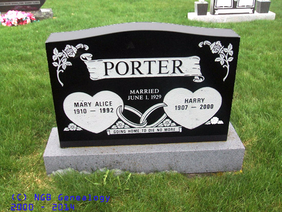 Mary Alice & Harry Porter