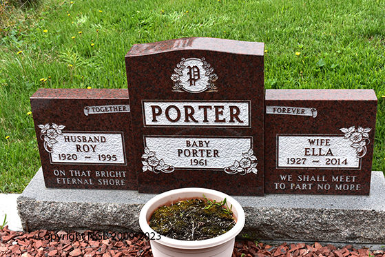 Roy, Ella & Baby Porter