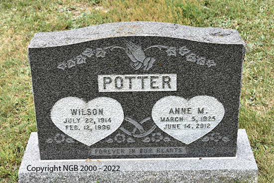 Wilson & Anne M. Potter