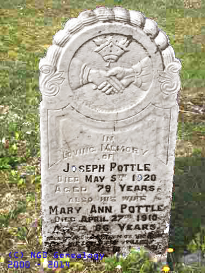 Joseph and Mary Ann POTTLE