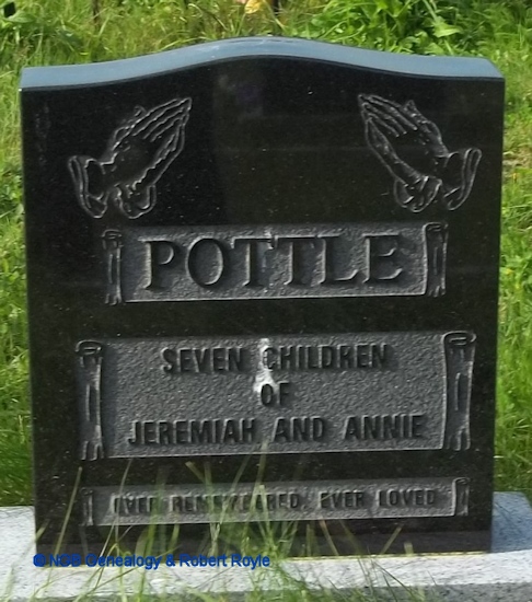 Seven Children of Jeremiah and Annie Pottle
