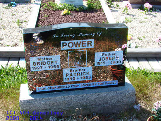Bridget, Joseph and Patrick Power