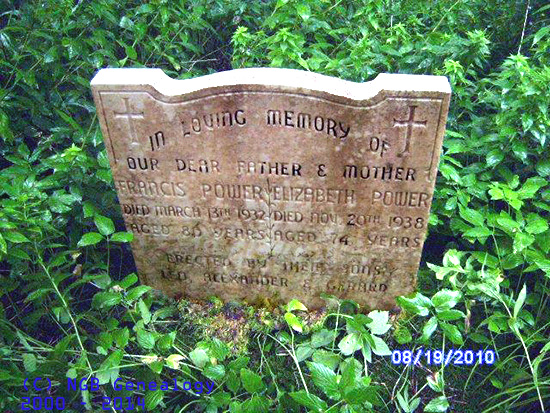 Francis& Elizabeth Power