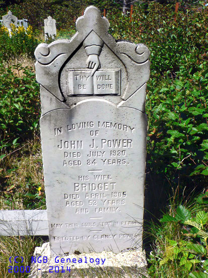 John J. and Bridget Power 