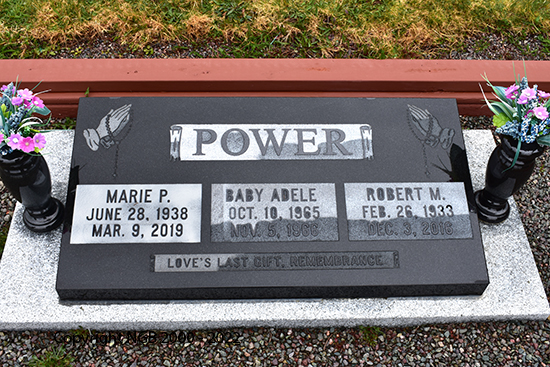 Marie P., Baby Adele & Robert M. Power