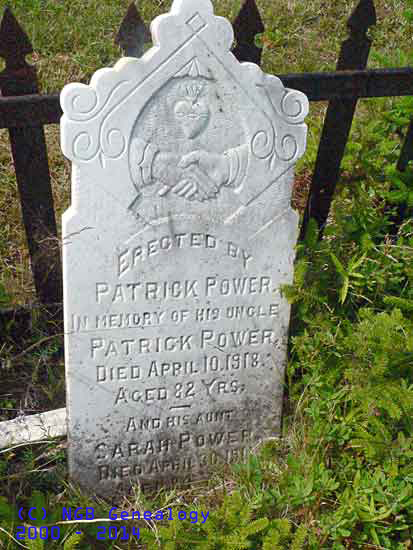 Patrick and Sarah  Power