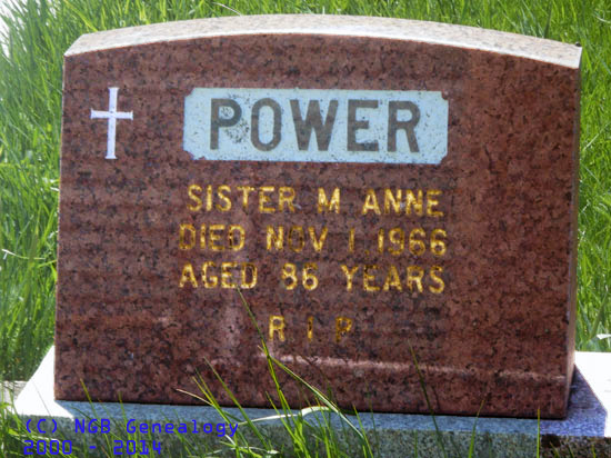 Sr. M. Anne Power