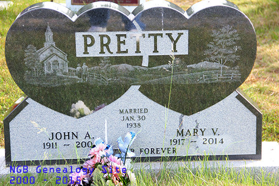 John A & Mary V. Pretty