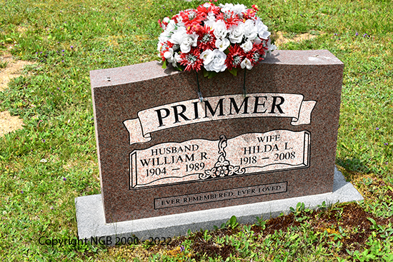 William R. & Hilda L. Primmer