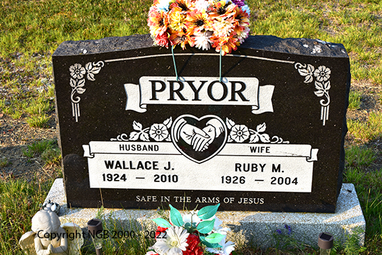 Wallace J. & Ruby M. Pryor