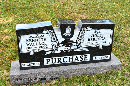 Kenneth Wallace & Violet Rebecca Purchase