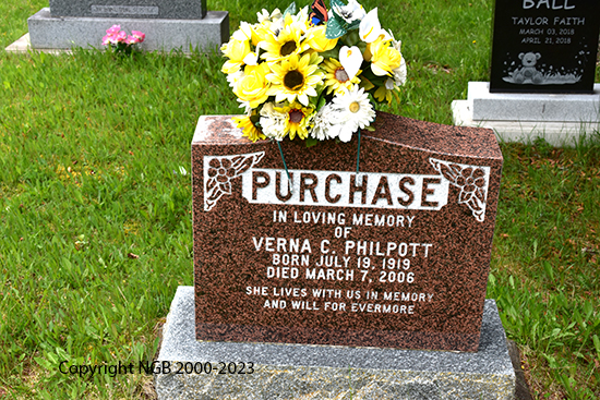 Norman G. & Verna C. Phillpott Purchase