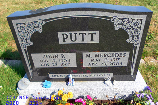 John P. & M. Mercedes Putt