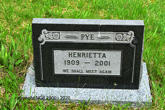 Henrietta Pye