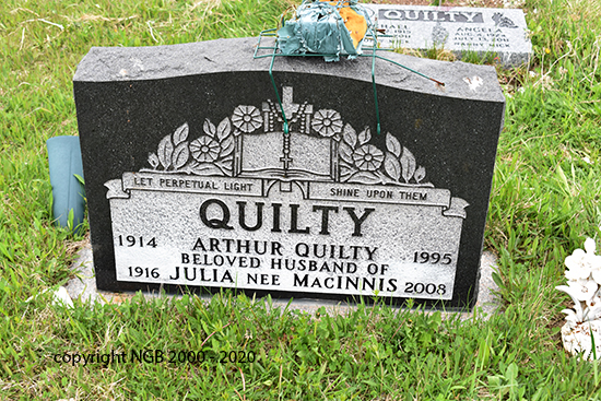 Arthur & Julia Quilty