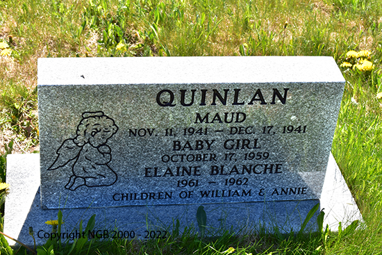 Elaine Blanche, Maud & Baby Girl Quinlan