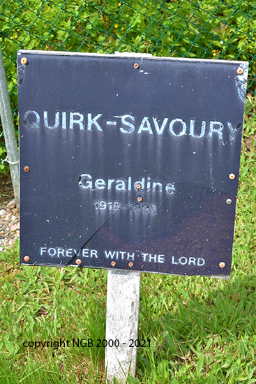 Geraldine Svoury-Quirk