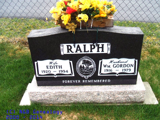Edith & Wm Gordon Ralph