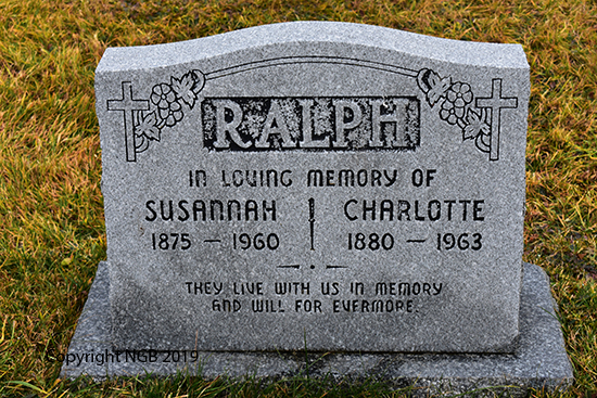 Susannah & Charlotte Ralph