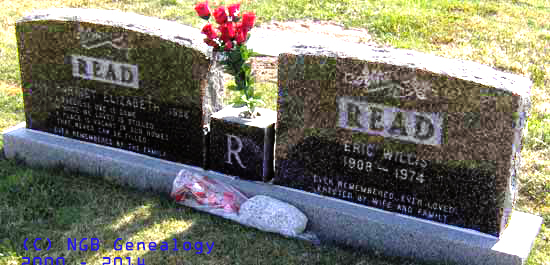 Harriet Elizabeth and Eric Read